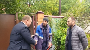 Жителю станицы Ессентукской подключили газ после обращения на «Прямую линию» губернатора Владимирова