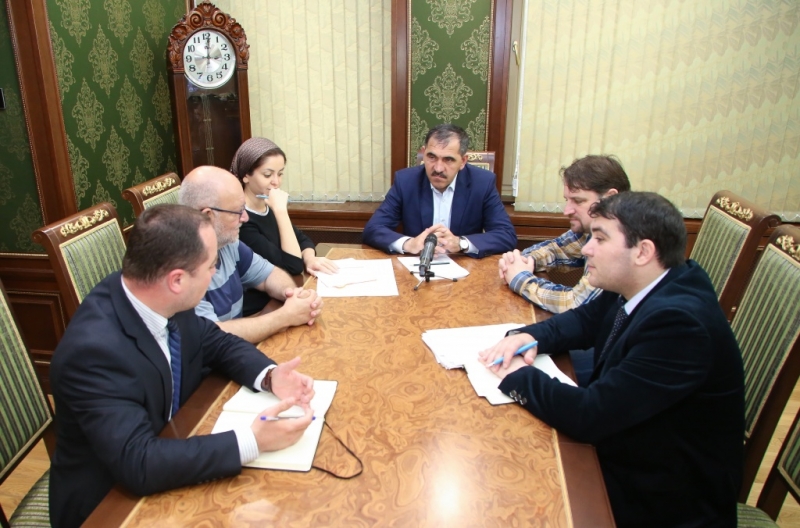 Встреча у главы Ингушетии с вице-президентом МАК «Что? Где? Когда?» 