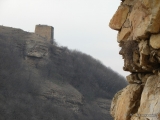 Вид на башню Адиюх из одноименного ущелья