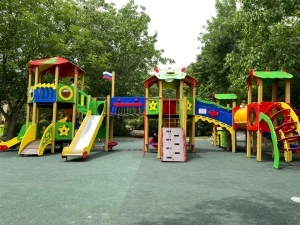 В Ставрополе детские площадки подготовили к летнему сезону