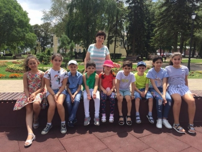 Завершил работу летний детский лагерь при армянской национально-культурной автономии Ставрополя «Наири»