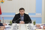 Мурад Алиев на совещании в мэрии