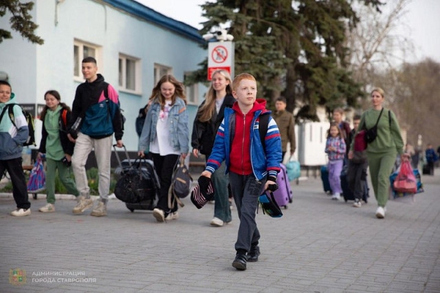<i>В апреле Ставрополь принял и разместил 470 школьников из Белгорода</i>