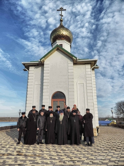 Казаки села Новоселицкого поучаствовали в празднике в честь святителя Николая Чудотворца