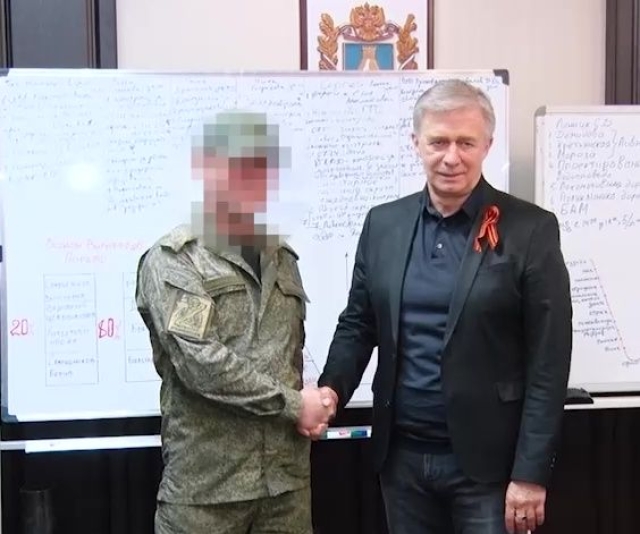 <i>Экс-депутат, находящийся в зоне СВО, встретился с главой Ставрополья и Шпаковского округа</i>