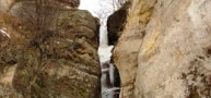 Алимов водопад в ноябре
