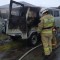 В Невинномысске сгорел автомобиль скорой помощи