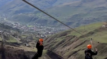 В Северной Осетии в мае запустят новый экстремальный аттракцион – 700-метровый зиплайн