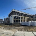 Готовность строящейся школы на проспекте Российском в Ставрополе составила 60%