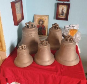 Меценаты подарили храму в Северной Осетии пять колоколов