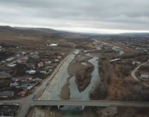 В Карачаево-Черкесии досрочно отремонтировали дамбу на реке Малый Зеленчук