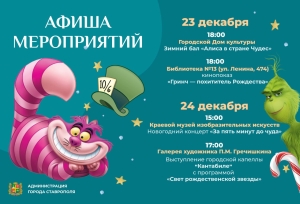 Жители Ставрополя 23-24 декабря могут посетить бал и бесплатную фотосессию