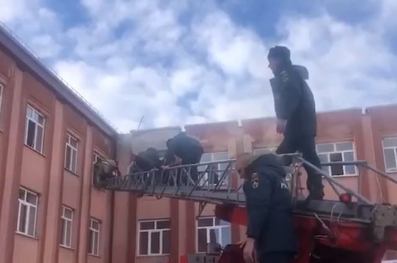 Во Владикавказе полиция задержала 57-летнего мужчину, подозреваемого в поджоге школы