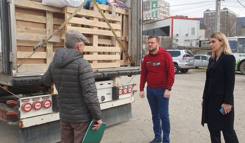 Махачкала отправила более двадцати тонн гуманитарного груза в Донбасс