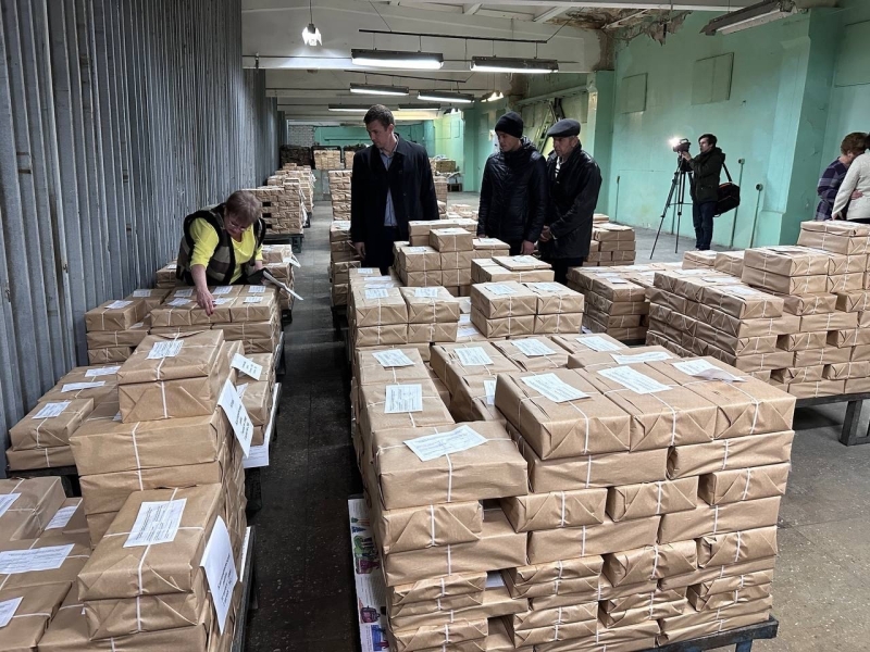 В Минводах отпечатали 1,9 млн бюллетеней для выборов Президента РФ
