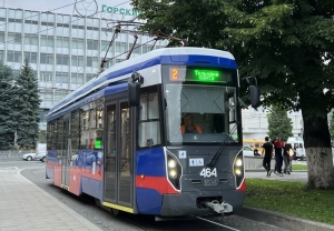 Владикавказ завершил обновление парка трамваев с помощью Ростеха