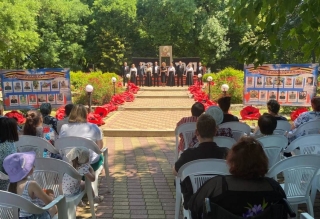 В Новоалександровске открыли Стену памяти погибших героев СВО