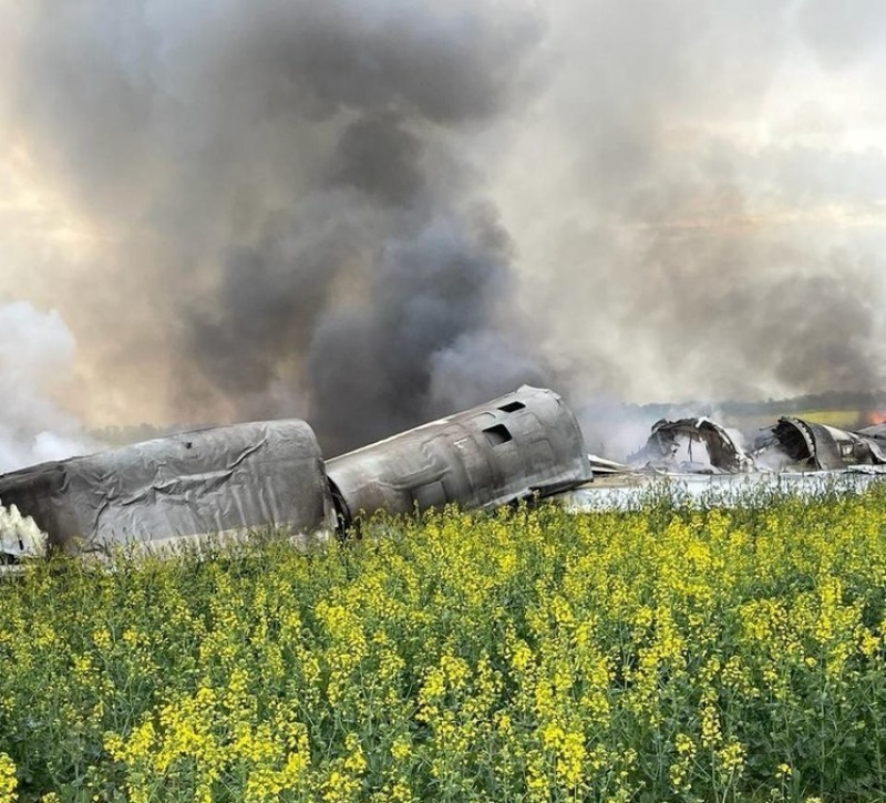 Минобороны РФ: На Ставрополье потерпел крушение бомбардировщик Ту-23М