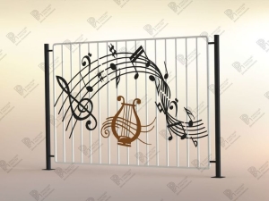 В Железноводске сделают креативный забор с нотами перед музыкальной школой