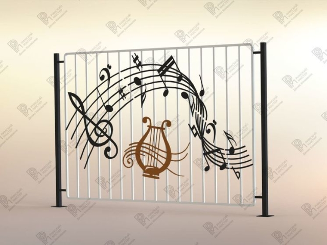 <i>В Железноводске сделают креативный забор с нотами перед музыкальной школой</i>