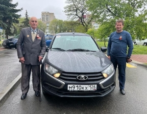 Совет ветеранов Невинномысска получил новый автомобиль