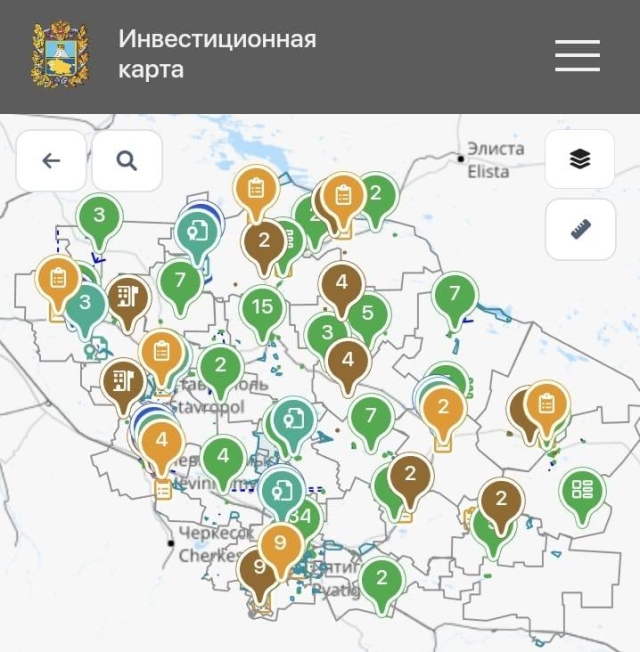 <i>Для Ставрополья разработали инвестиционную карту</i>