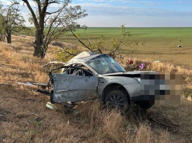 <i>На Ставрополье в лобовом ДТП погиб житель Ленинградской области</i>