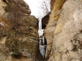 Алимов водопад в ноябре