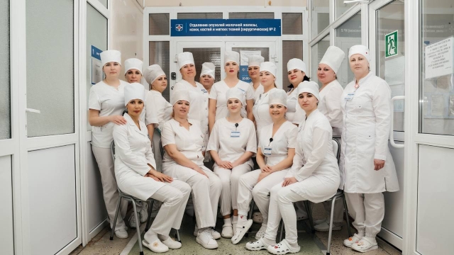 <i>Медсестры и братья на Ставрополье получили поздравления с праздником</i>