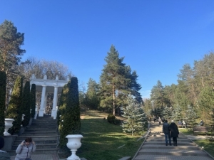 Винный фонтан забьёт в Кисловодске