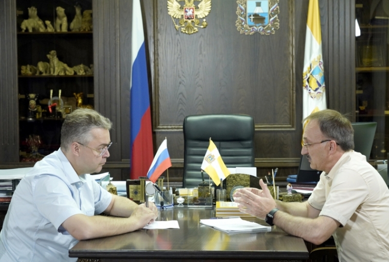Глава региона провел встречу с Евгением Козюрой