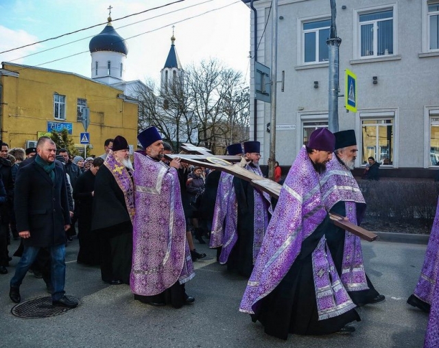 <i>Крестный ход 18 марта перекроет несколько улиц в центре Ставрополя</i>