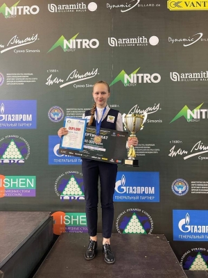 Ставропольская бильярдистка выиграла «бронзу» на первенстве мира
