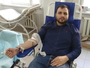 Армяне Ставрополья сдают кровь для раненных на Донбассе