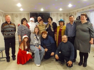 Новоселицкие казаки поздравили с Новым Годом людей с ограниченными возможностями здоровья