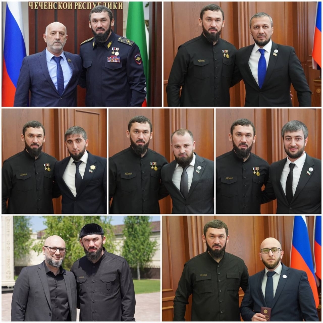 <i>Президент России наградил 7 представителей Чечни за активное законотворчество</i>