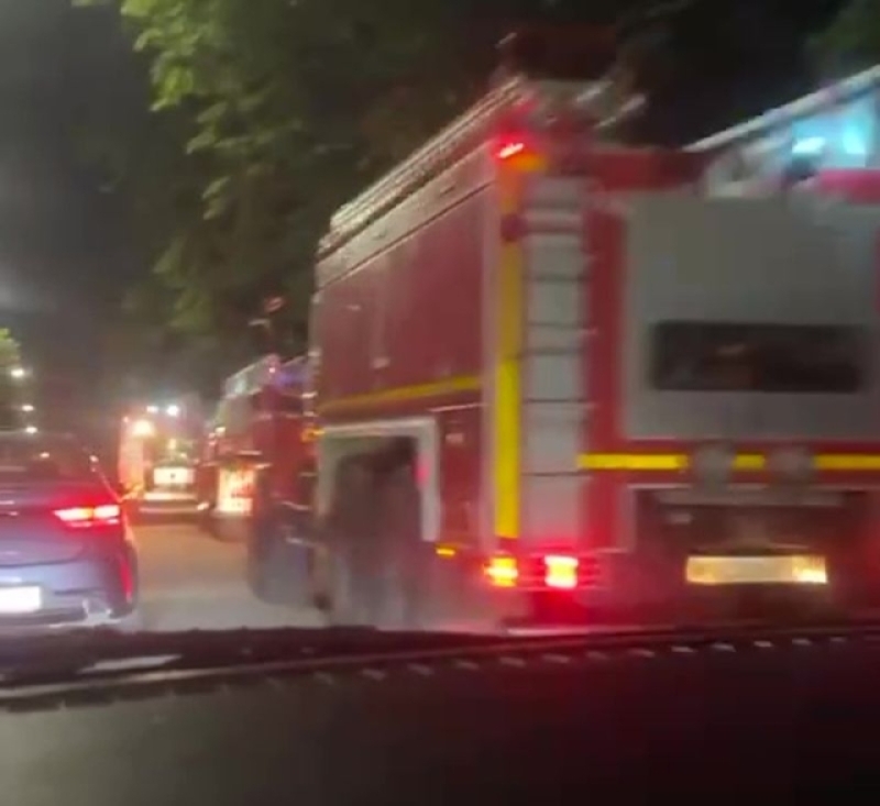 В Махачкале двое человек пострадали при пожаре в квест-клубе