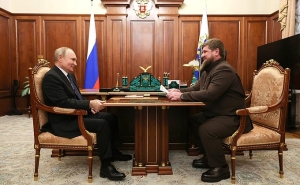 Кадыров на рабочей встрече с Путиным «чуть похвастался»