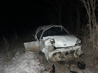 Пьяный водитель чудом выжил в ДТП в Арзгирском округе