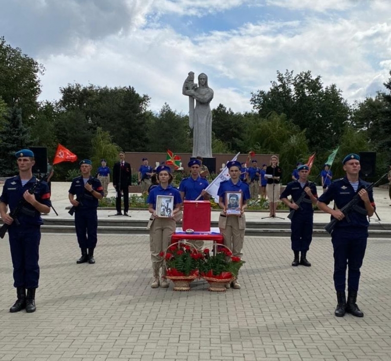 На Ставрополье перезахоронили останки солдата Великой Отечественной войны