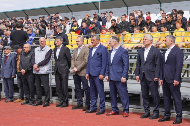 <i>В Беслане после ремонта открыли стадион «Пищевик»</i>