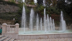 В Пятигорске поющий фонтан на улице Бернардацци заработал в тестовом режиме