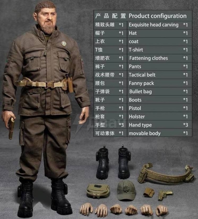 <i>По образу и подобию: В Китае создали игрушку в виде главы Чечни</i>