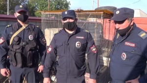 В Северной Осетии правоохранители спасли раненого медвежонка