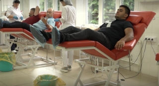 Во Владикавказе устроили акцию по сдаче донорской крови