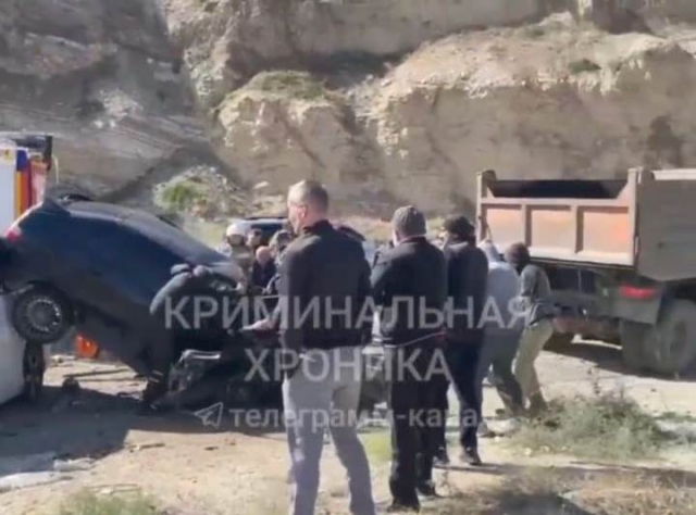 <i>В Дагестане попал в ДТП микроавтобус с туристами</i>
