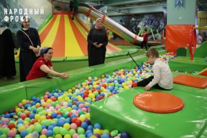 В Грозном устроили праздник для детей с синдромом Дауна