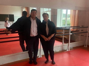 Депутаты из Невинномысска отремонтировали спортзал в школе