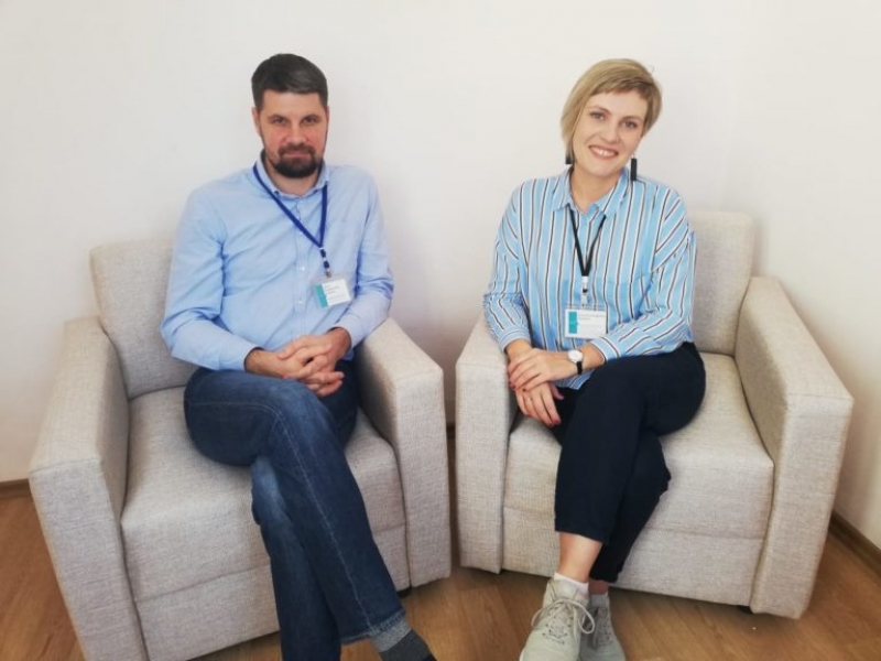Медицинские психологи Елена Калинина и Денис Севрюгин