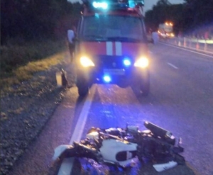 В Минводах разбился таинственный мотоциклист на байке без номеров
